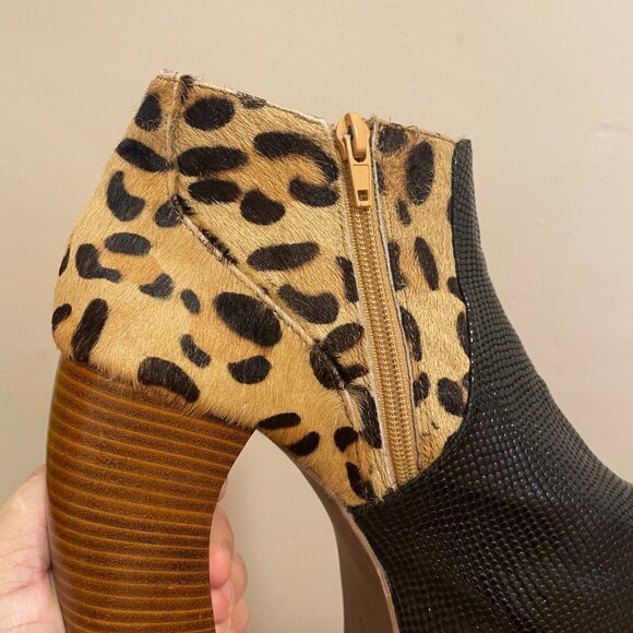 Super Hawt Jeffrey Campbell *CONGRESS* Leopard Platforms, Size 9! RARE! - Picture 11 of 15